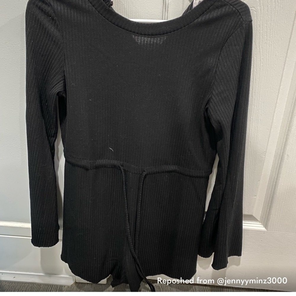 Black Princess polly romper